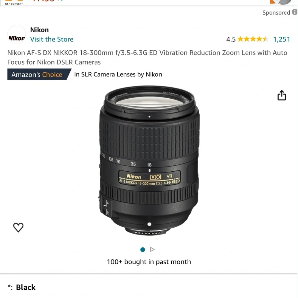 Nikon D300 camera and accessories
